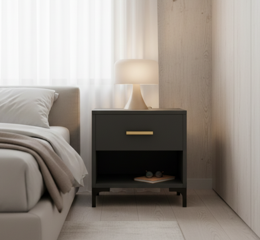 Aura Minimalist Bedside Table