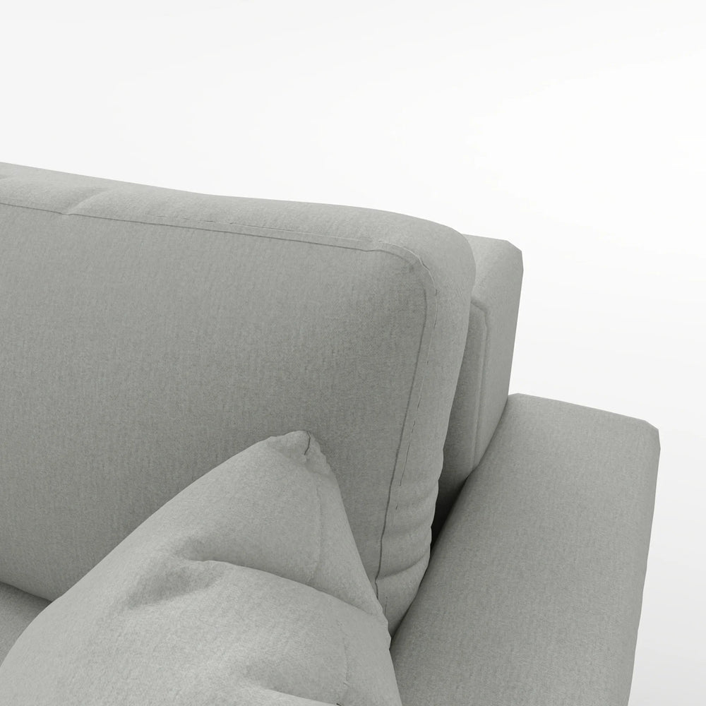 Mint Minimalist Fabric 2 Seater Sofa Bed