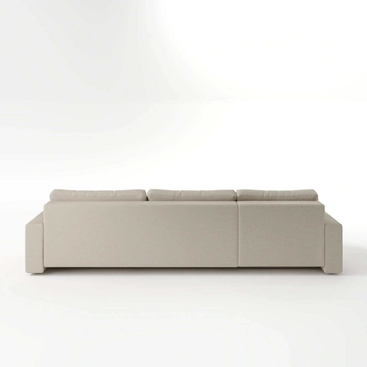 Earth-Tone Grand Sectional 4 Bed Sofa Bed