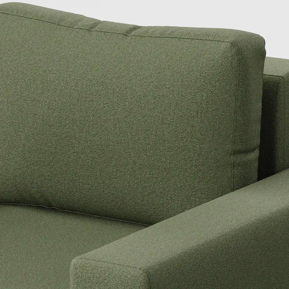 Sleek Boxy Accent Arm Chair