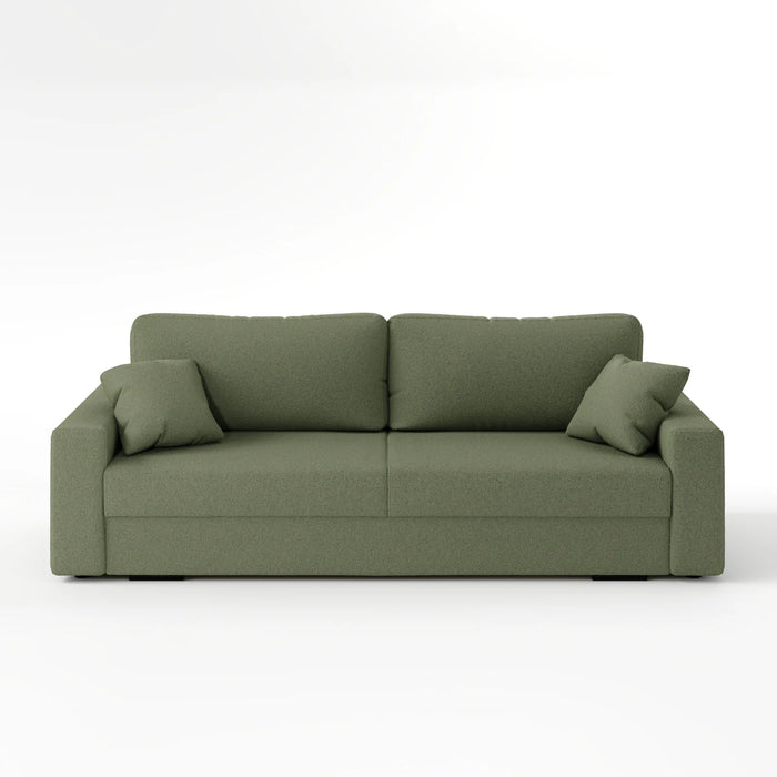 Mint Minimalist Fabric 2 Seater Sofa Bed