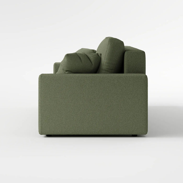 Mint Minimalist Fabric 2 Seater Sofa Bed