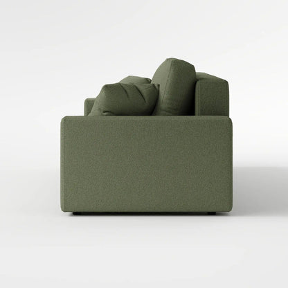 Mint Minimalist Fabric 2 Seater Sofa Bed