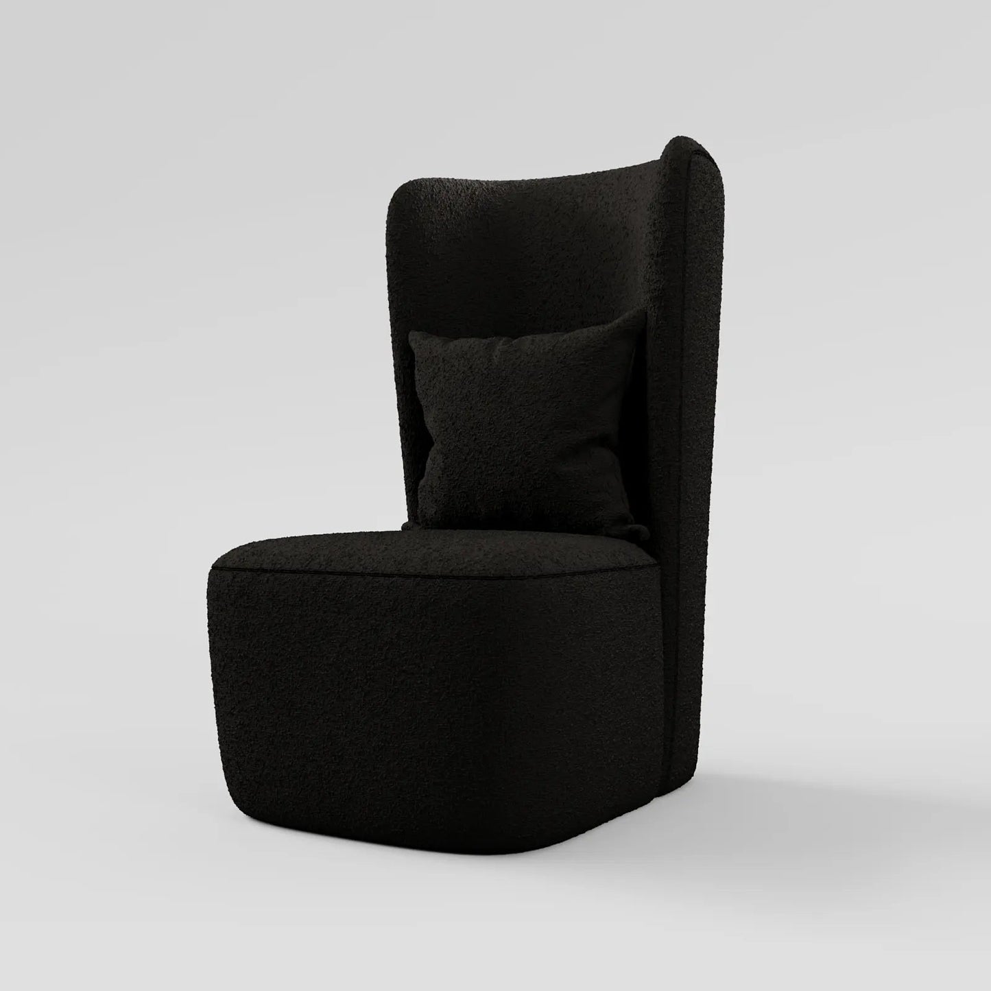 Sophisticated High-Back Occasional Arm Chair