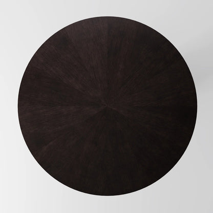 The Basalt Table: Modern Industrial Centerpiece in Grey Stone and Light Wood