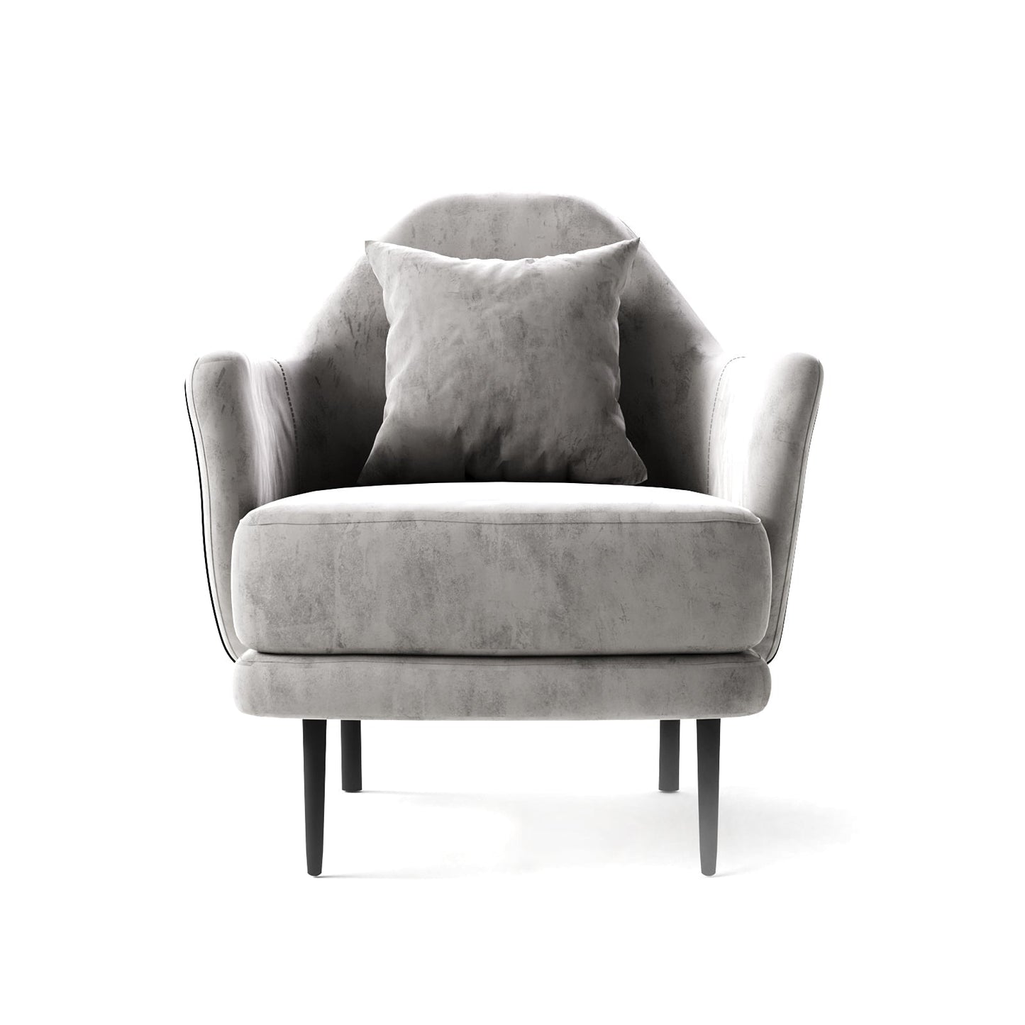 Elegant Upholstered Living Room Lounge Arm Chair