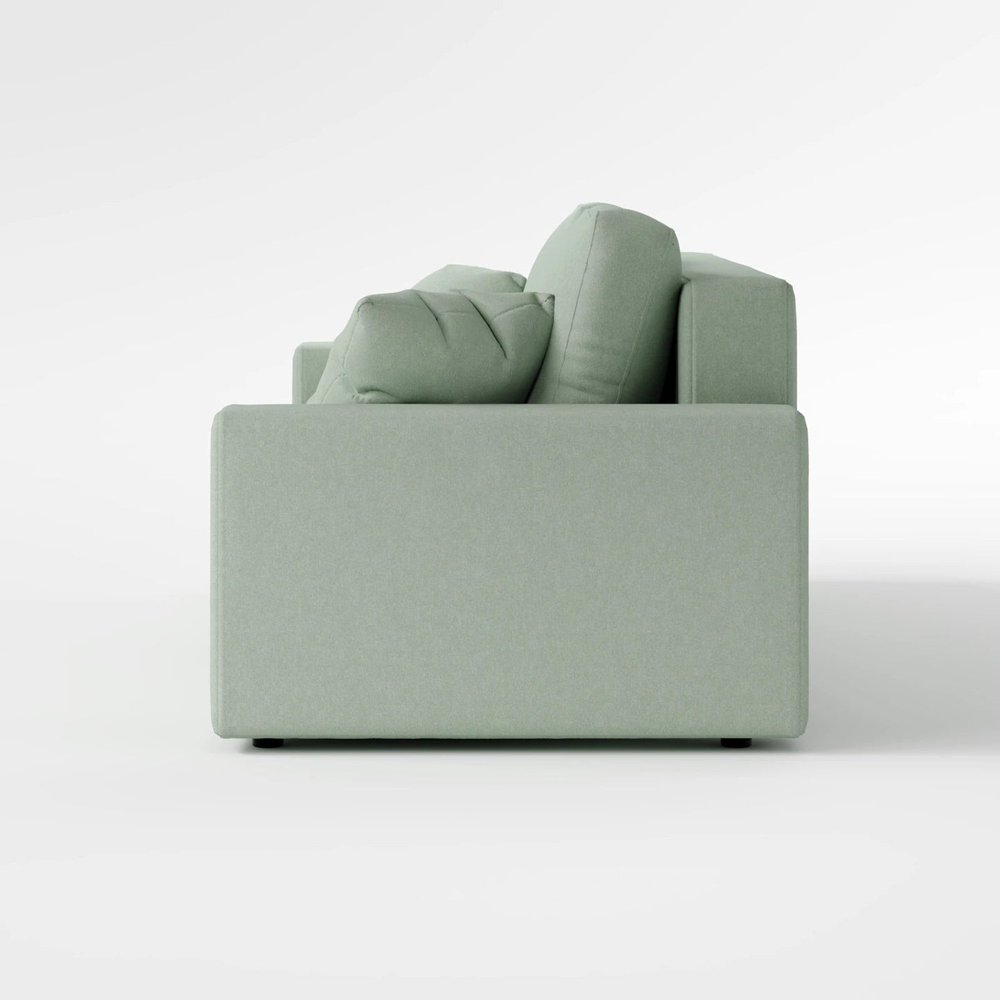 Mint Minimalist Fabric 2 Seater Sofa Bed