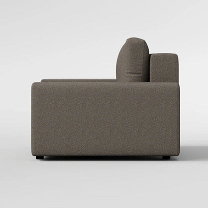 Sleek Boxy Accent Arm Chair