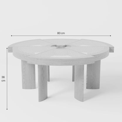 Architectural Wood Cofee Table