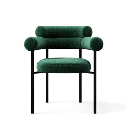 Cylindrical Bolster Dining Chair